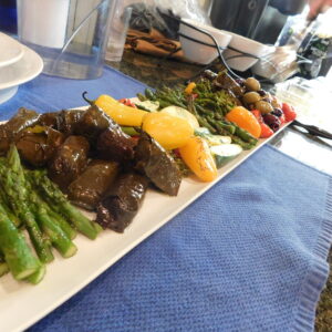 catered food at an event