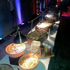 catered food at an event