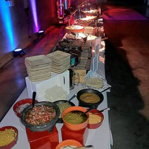catered food at an event