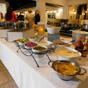 catered food at an event