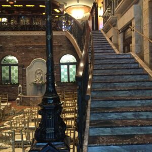 Stairs in a venue