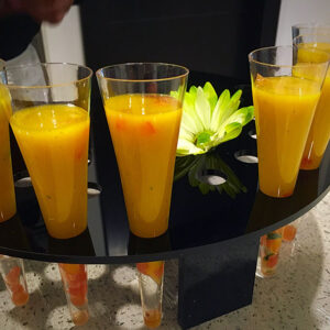 catered drinks at an event