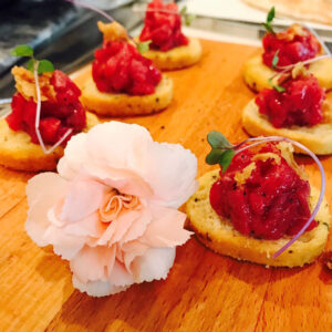 catered food at an event