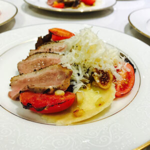 catered food at an event