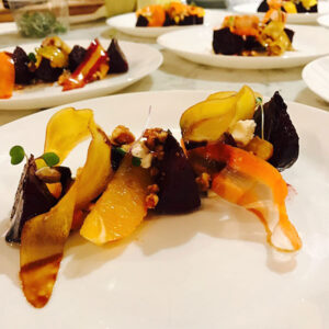 catered food at an event