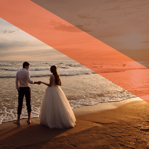 bride and groom