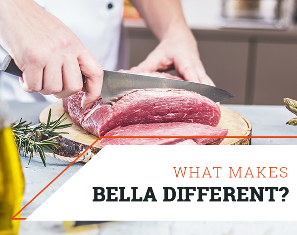 slicing beef
