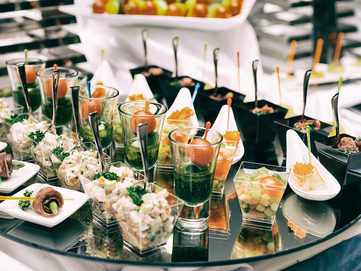 Image of a catering tray